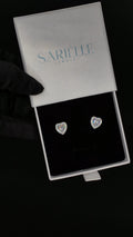 ICY HEART EARRINGS