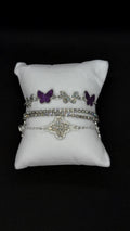 PURPLE BUTTERFLY STACK