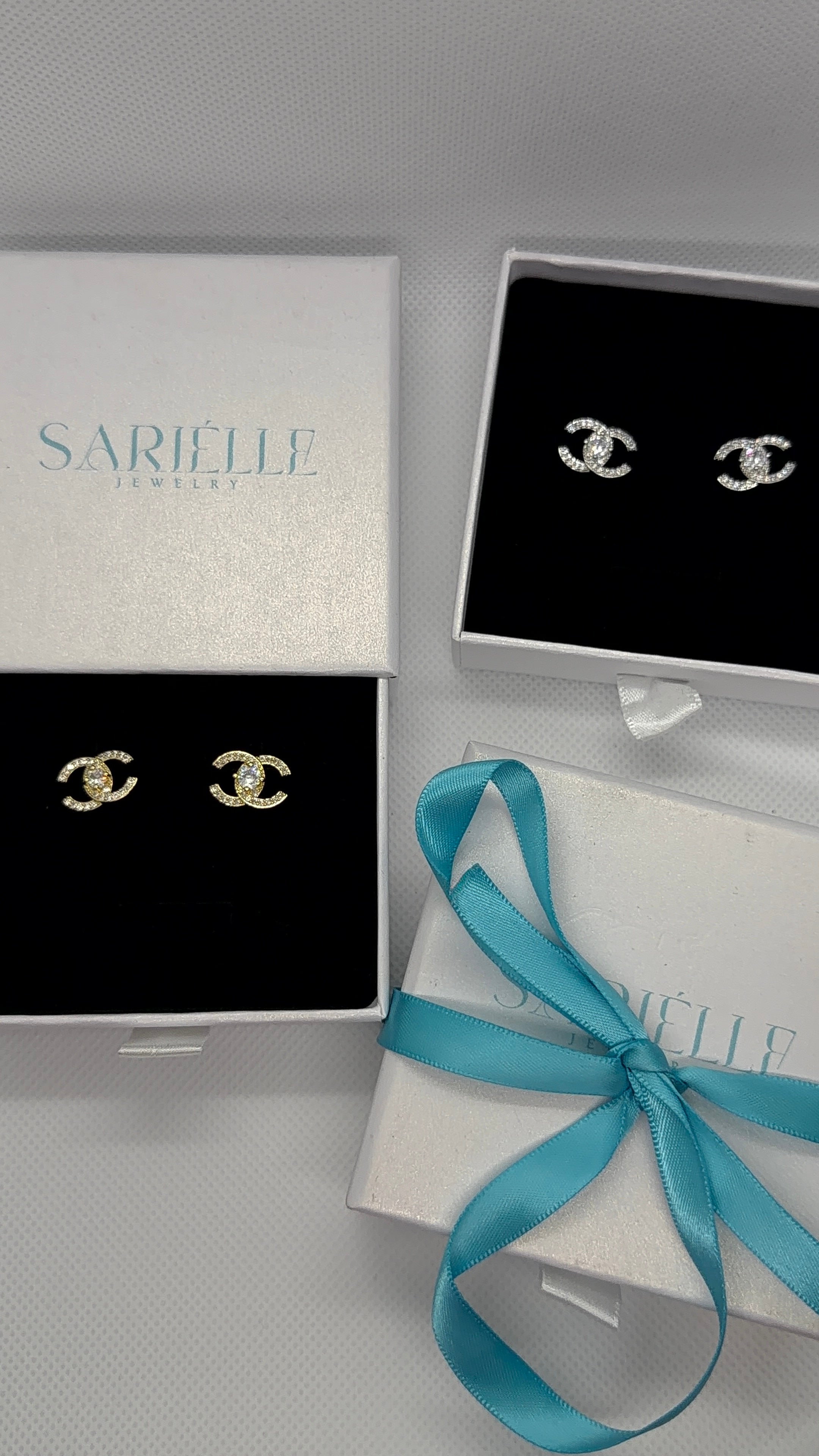 DOUBLE C EARRINGS